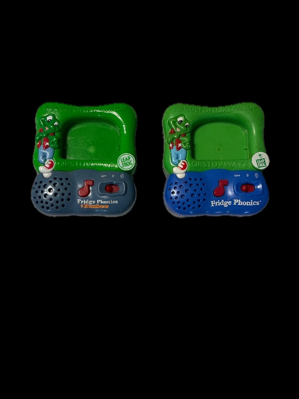 Lot of 2 LeapFrog Fridge Phonics Toys Parts Only/Not Working